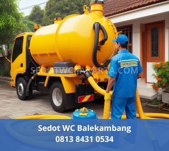 Sedot WC Balekambang