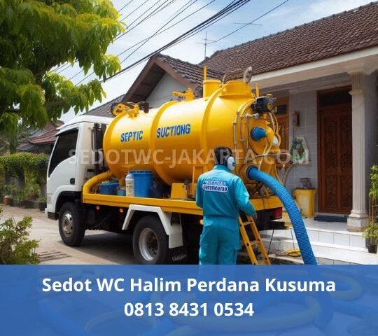 Sedot WC Halim Perdana Kusuma