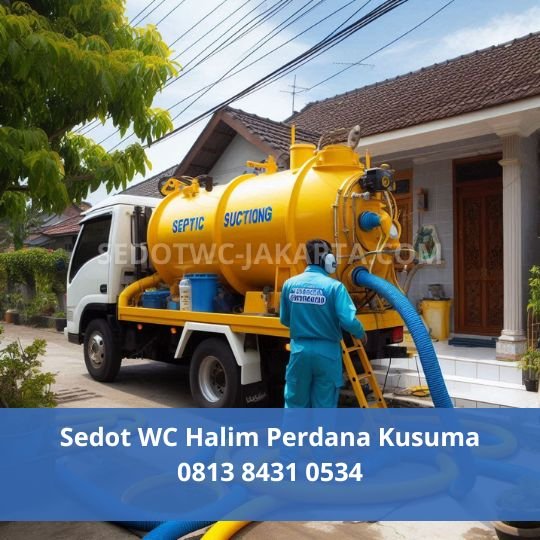 Sedot WC Halim Perdana Kusuma