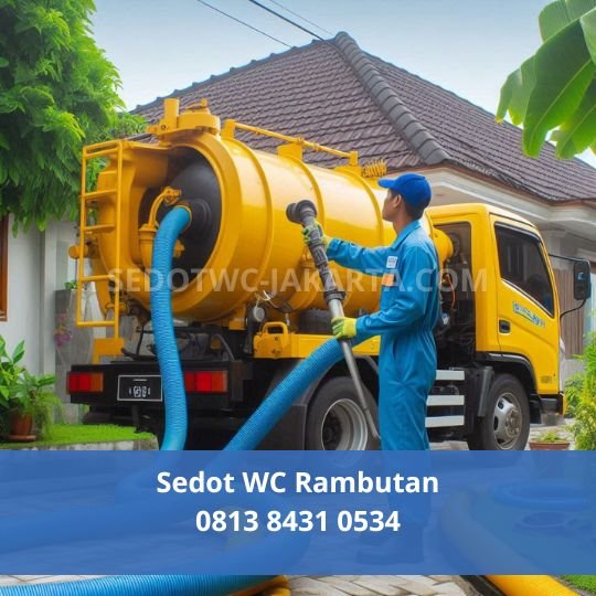 Sedot WC Rambutan